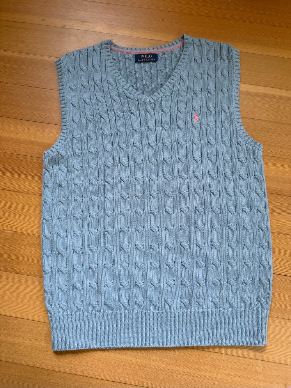 Polo by Ralph Lauren Cable-Knit Cotton Sweater Vest